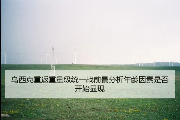 乌西克重返重量级统一战前景分析年龄因素是否开始显现